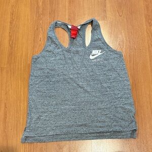 Nike Women's Heather Gray Tank Top